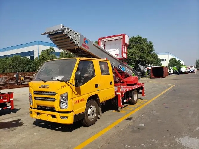 石台县附近云梯车出租 砂石搬运